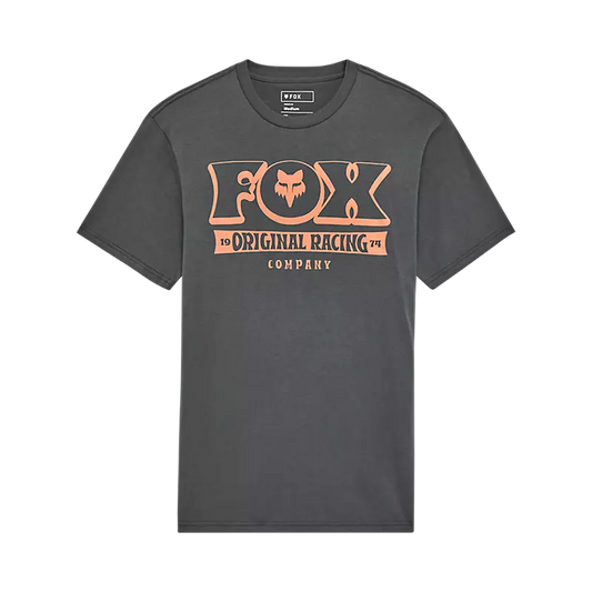 Fox Men's Banner SS Premium Tee Dark Shadow