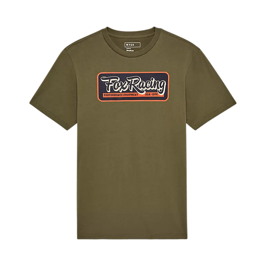 Fox Men's Equipped Short Sleeve Premium Tee Olive Green - Brekken's