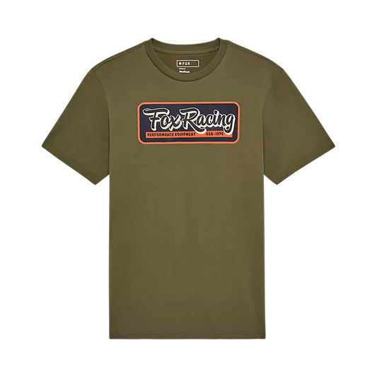 Fox Men's Equipped Short Sleeve Premium Tee Olive Green - Brekken's