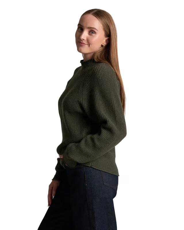 Kuhl Women's Strova Roll Neck Sweater Rosemary