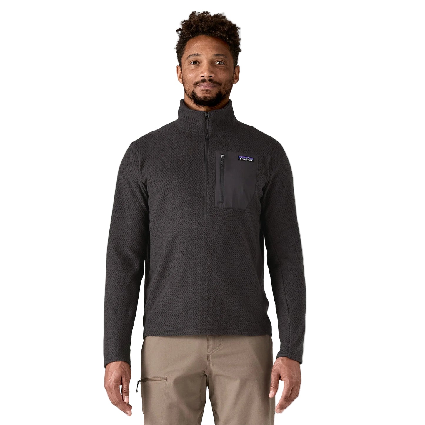 Patagonia Men's R1 Air Zip Neck Black