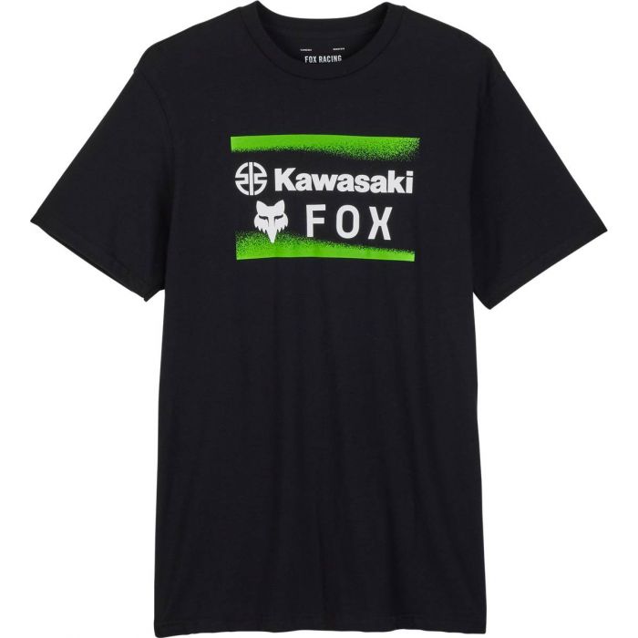 Men's Fox X Kawi Prem SS Tee Black - Brekken's
