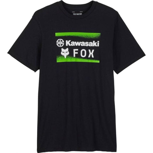 Men's Fox X Kawi Prem SS Tee Black - Brekken's