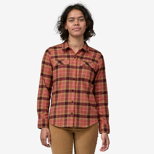 Patagonia Women's Long Sleeve Organic Cotton MW Fjord Flannel Shirt
