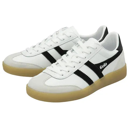 Gola Women's Viper Leather Sneakers White/Black/Gum