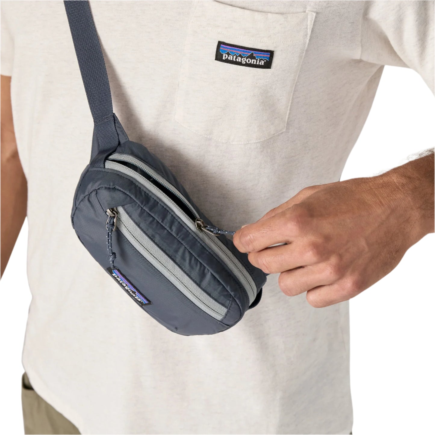 Patagonia Terravia Mini Hip Pack Smolder Blue