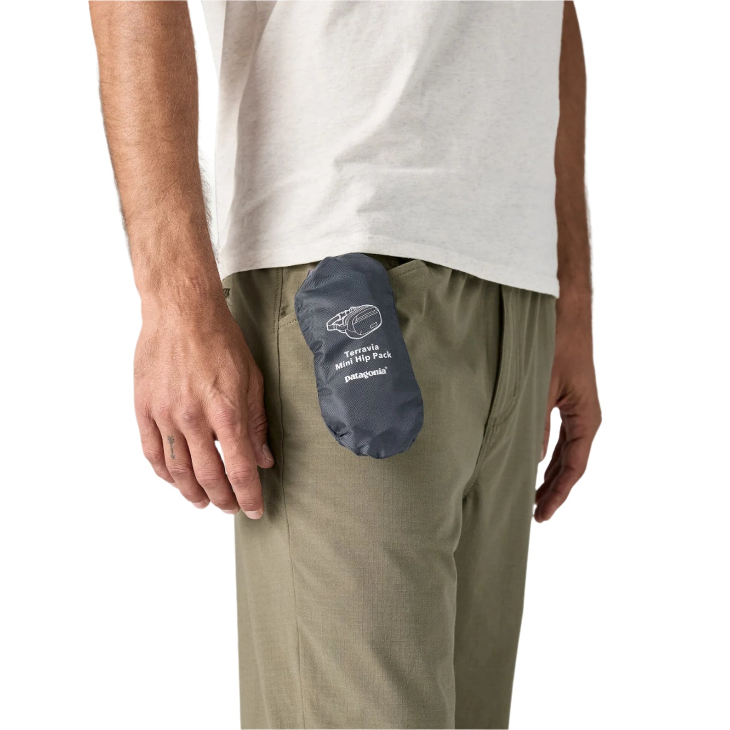 Patagonia Terravia Mini Hip Pack Smolder Blue