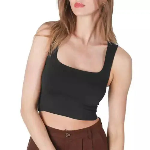 NIKIBIKI Clean Square Neck Top NS8252 - Brekken's