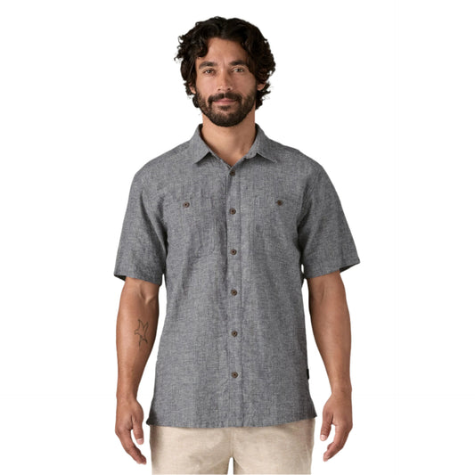Patagonia Men's Back Step Shirt Swell Dobby: New Navy - Brekken's
