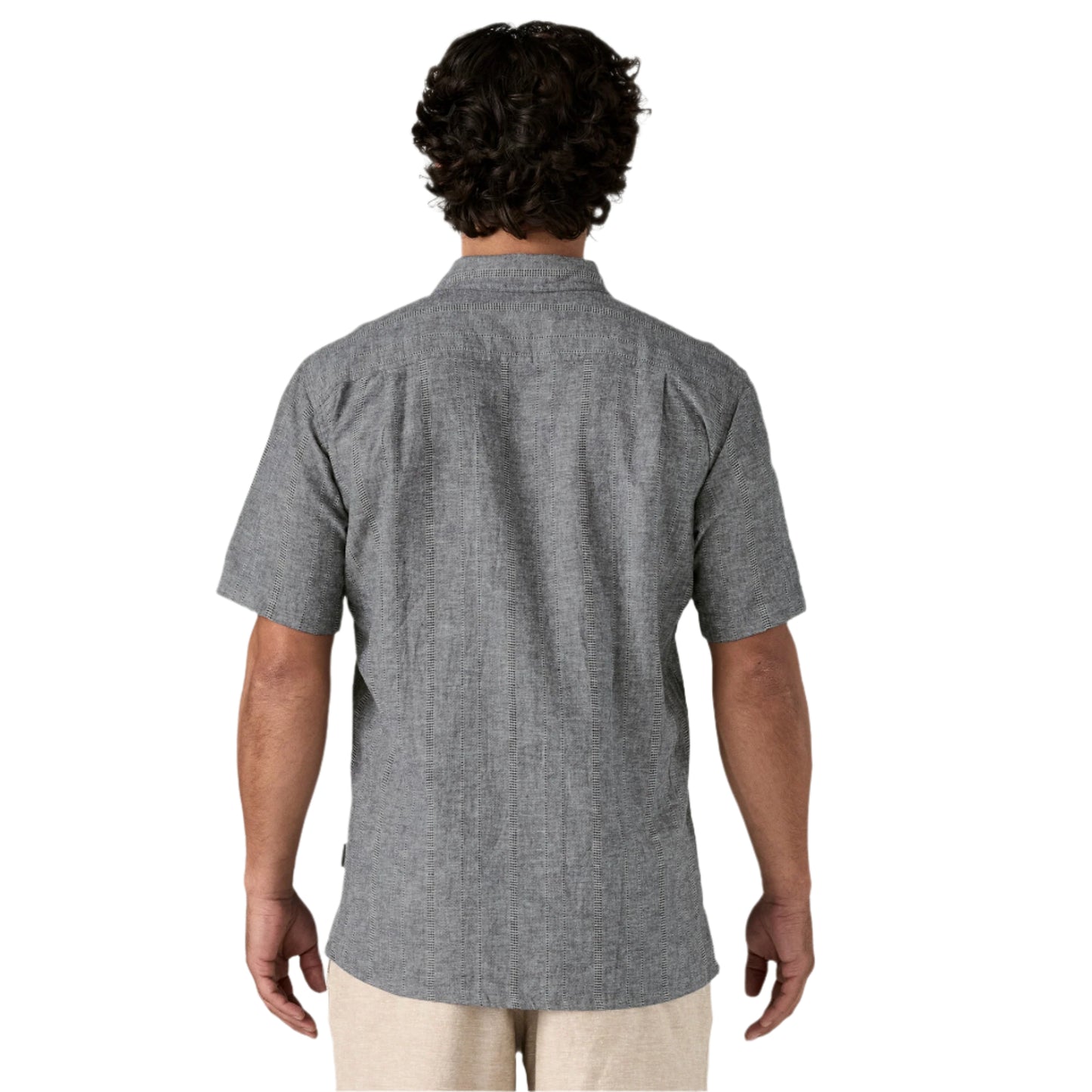 Patagonia Men's Back Step Shirt Swell Dobby: New Navy