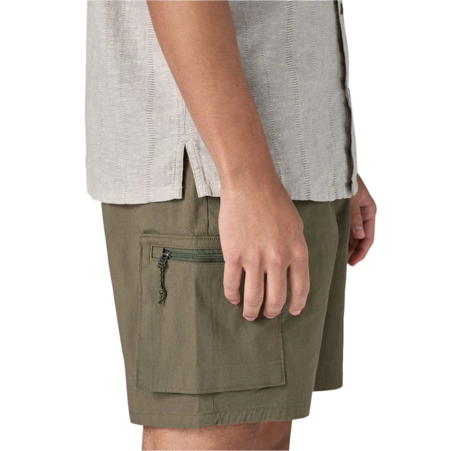 Patagonia Men's Back Step Shirt Swell Dobby: Salt Grey - Brekken's