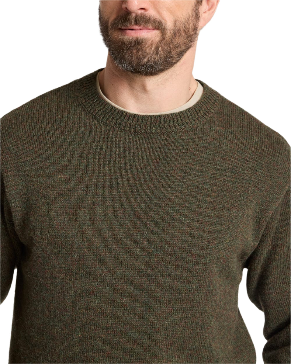 Pendleton Men's Wool Crew Camo Heather