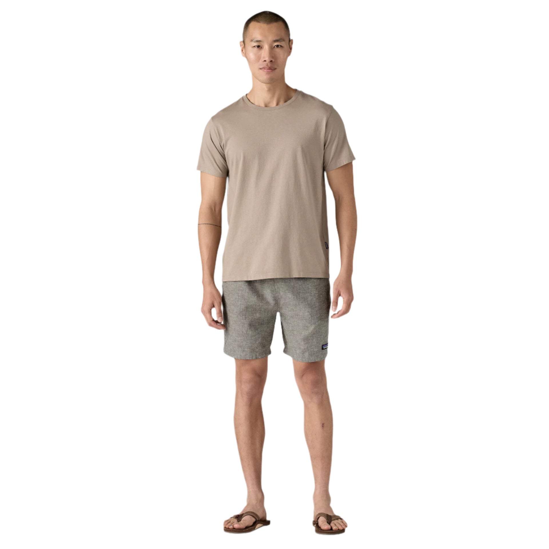 Patagonia Men's Baggies Naturals Chambray: Basin Green - Brekken's