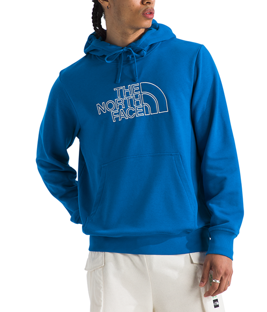 The north Face Men's Drew Peak Light Hoodie Hero Blue/TNF White