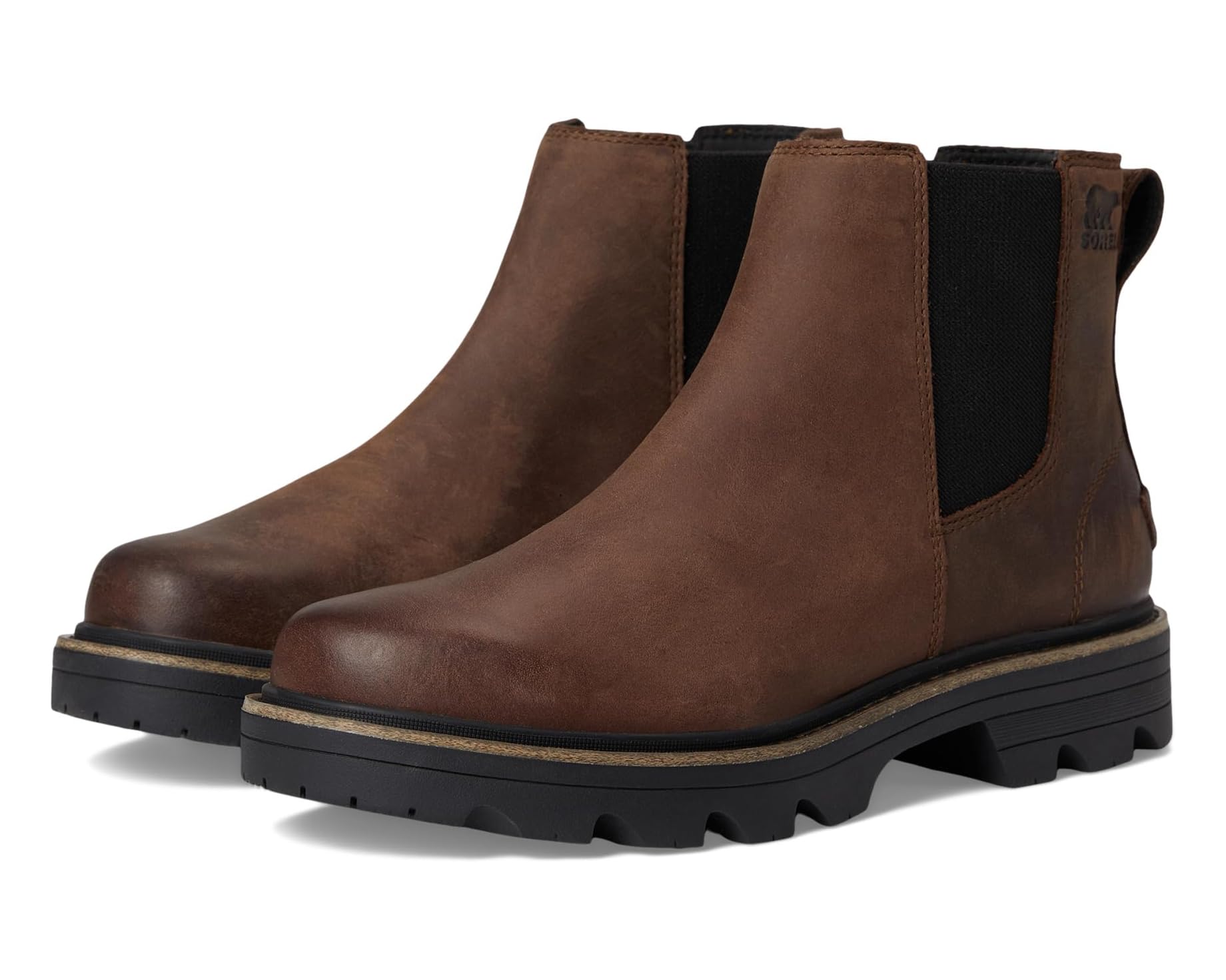 Sorel Revel RD Chelsea WP Tobacco Black - Brekken's