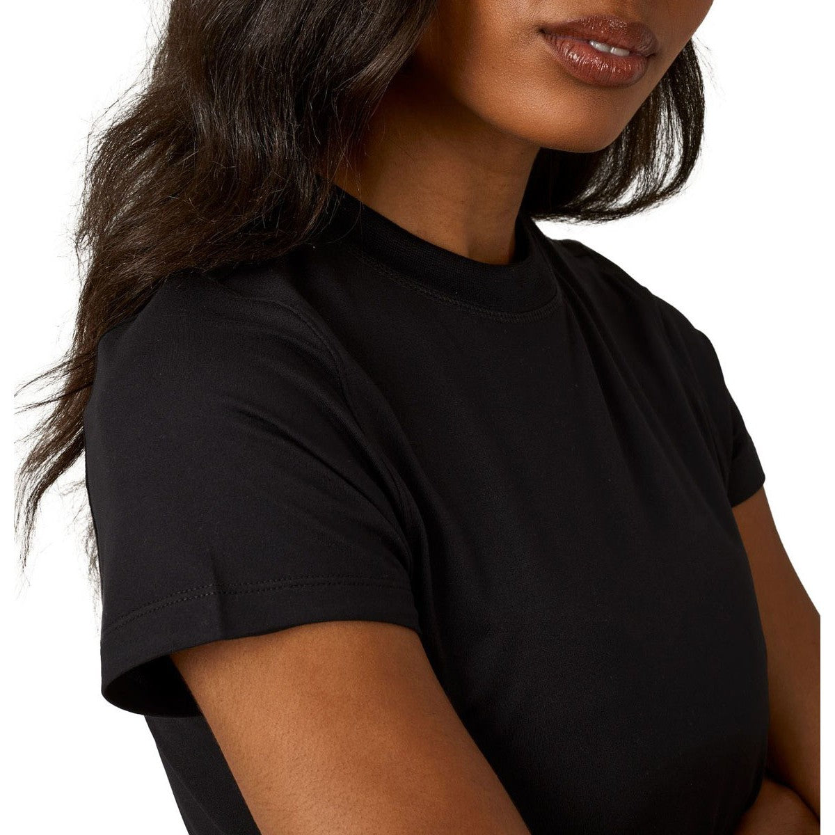 7 Diamonds Women’s Core Crew Neck Tee Black