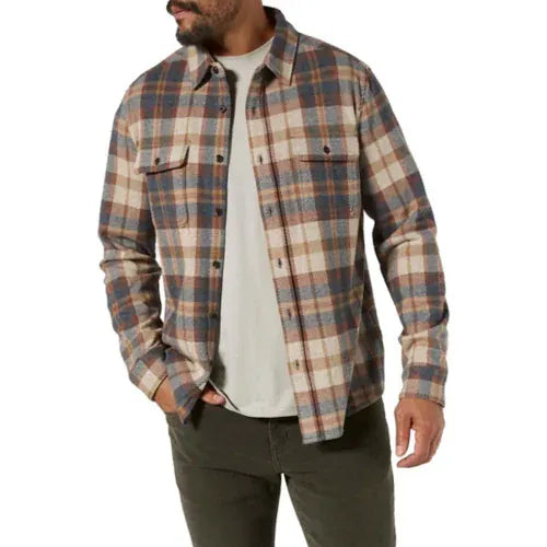 7 Diamonds Men’s Generation Long Sleeve Shirt Tan