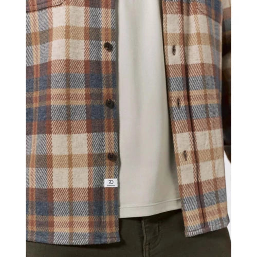 7 Diamonds Men’s Generation Long Sleeve Shirt Tan