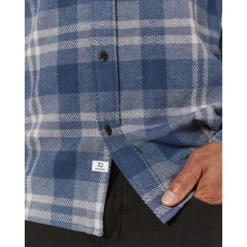 7 Diamonds Men’s Generation Long Sleeve Shirt Blue