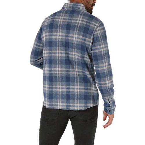 7 Diamonds Men’s Generation Long Sleeve Shirt Blue