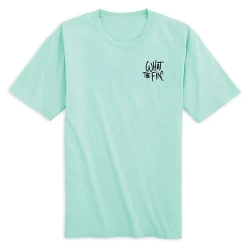 What The Fin Men's Rum Runner Tee Mint - Brekken's