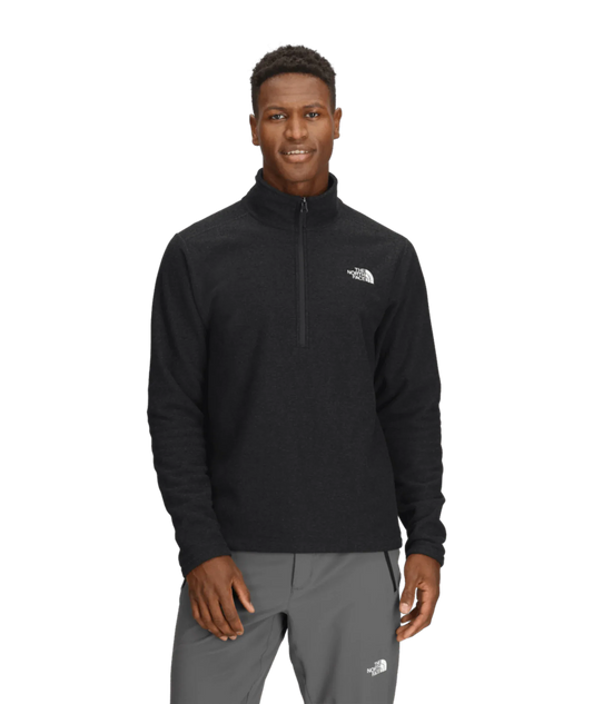 The North Face Men's Textured Cap Rock ¼ Zip TNF Black Heather