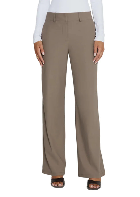 7 Diamonds 184 7 Diamonds Women’s Zuma High-Waisted Trouser Pant Desert Sage