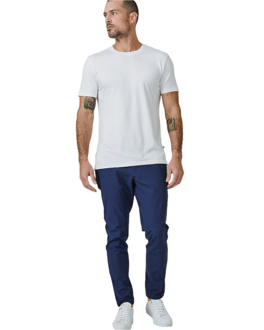 7 Diamonds 505 7 Diamonds Men's Core Crew Neck Tee White