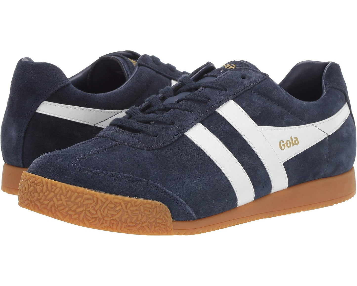 Gola Women's Harrier Suede Sneakers Navy White