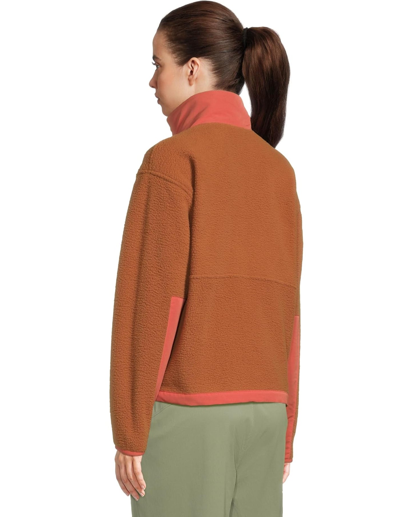 The North Face Women's Yumiori Off Peak Full Zip Jacket Burnt Umber/Mars Dust