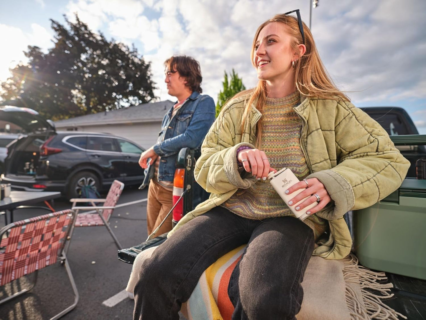 Stanley The Easy Fill Flask Ash