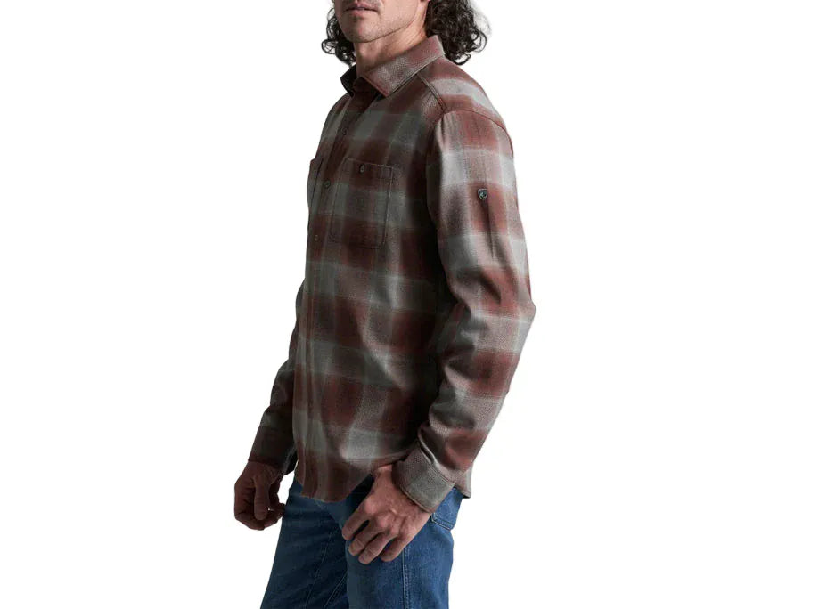 Kuhl Men's Law Flannel LS Renegade Red