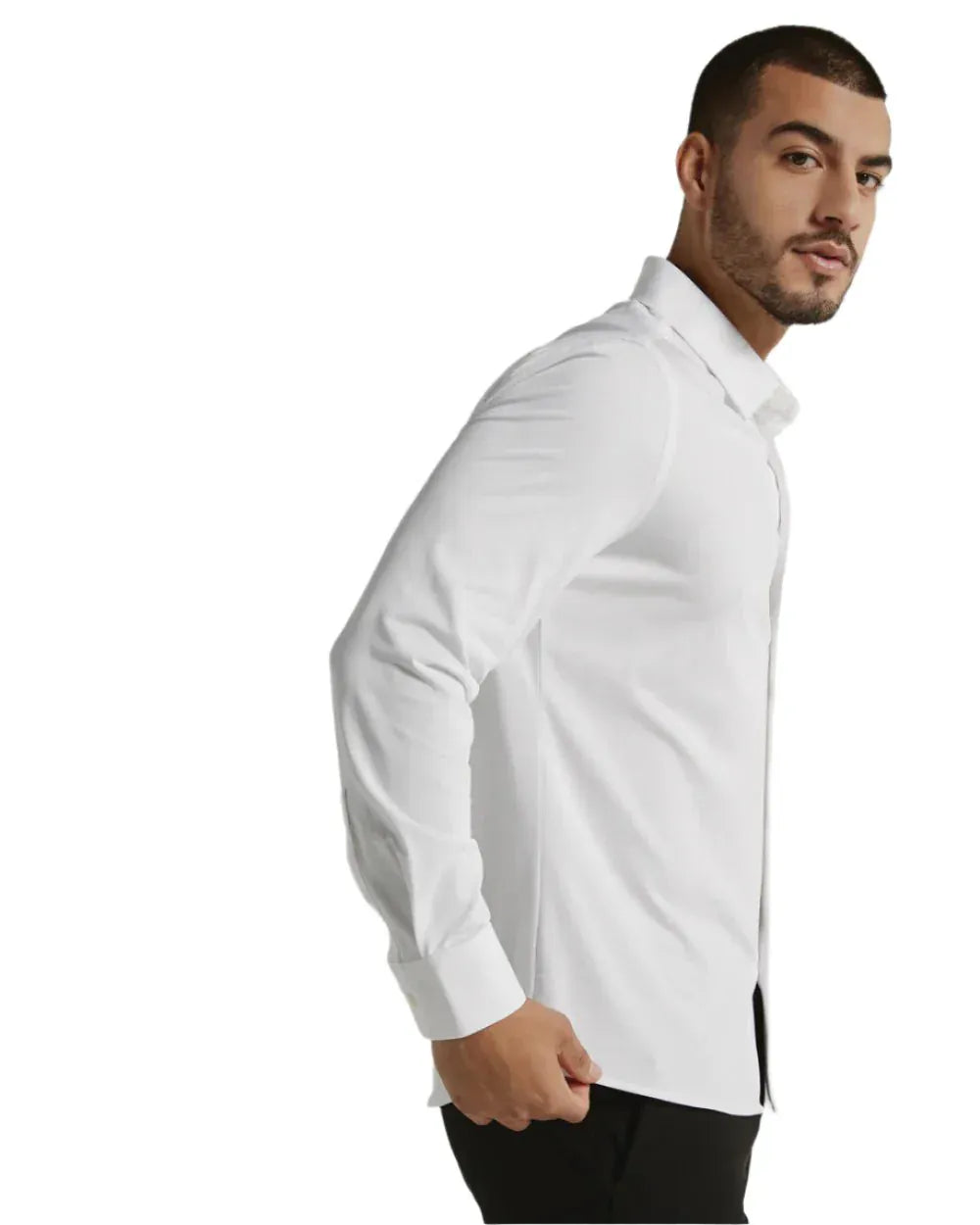 7 Diamonds Men's Girona White Long Sleeve Shirt - Brekken's