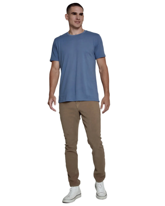 7 Diamonds Men's Core Crew Neck Tee Blue Indigo - Brekken's