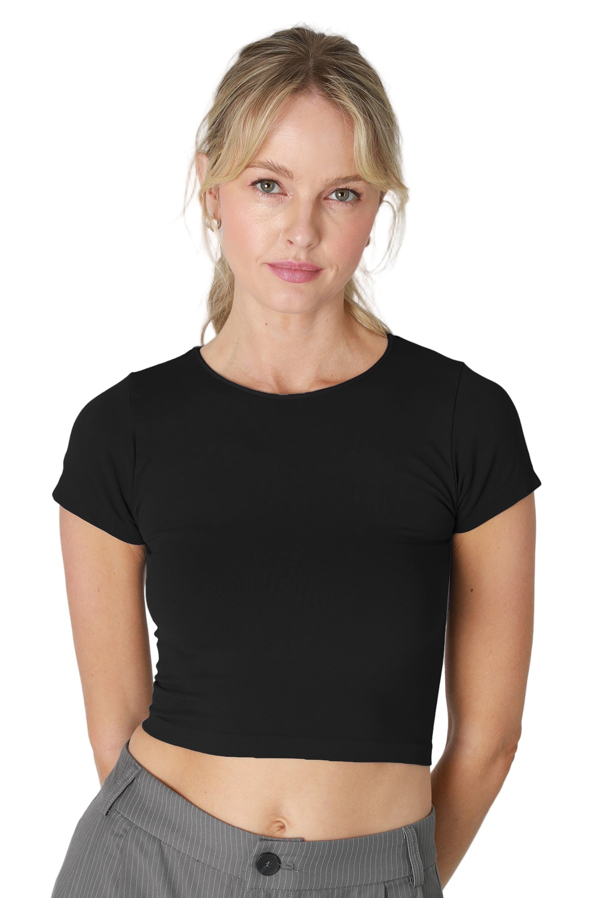 NIkiBiki Women's Jersey Solid Baby Tee - Brekken's