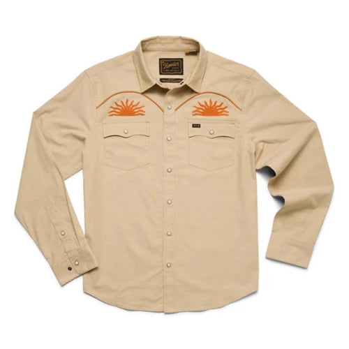 Howler Bros Men's Crosscut Deluxe Longsleeve El Sol Gold