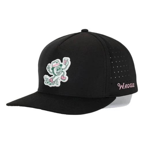 Waggle Skipper Hat Black - Brekken's