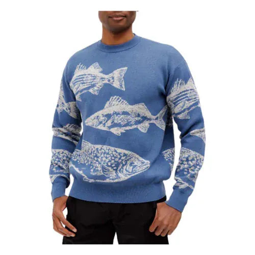 Waggle Unisex Freshwater Wildknit Crewneck Sweater