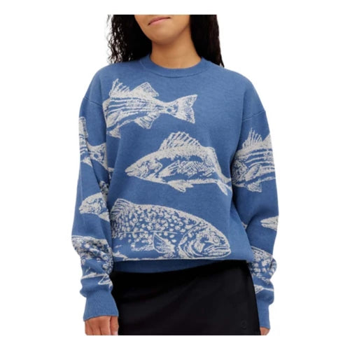Waggle Unisex Freshwater Wildknit Crewneck Sweater