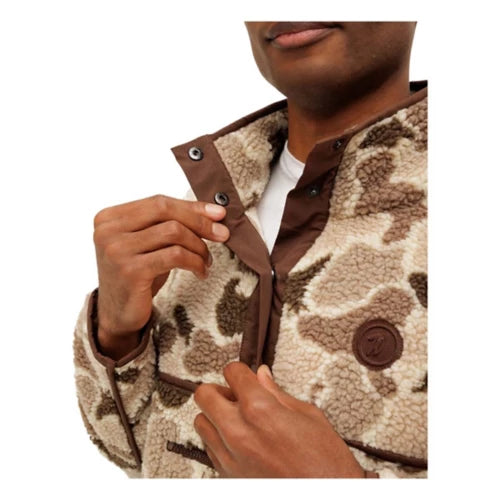 Waggle Men's Duck Blind Sherpa Pullover