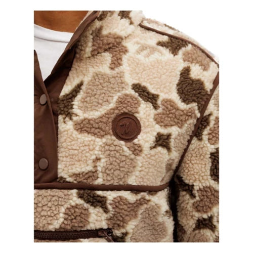 Waggle Men's Duck Blind Sherpa Pullover
