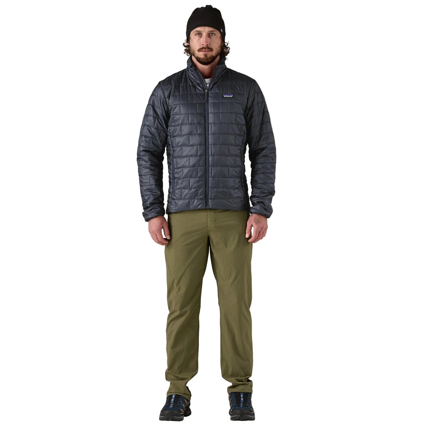 Patagonia Men's Nano Puff Jacket Smolder Blue