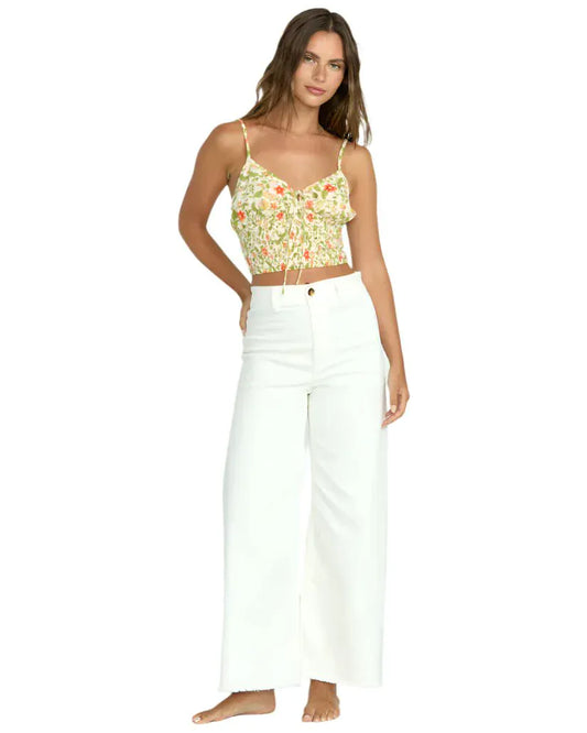 Billabong Women's Free Fall Twill Pant Salt Crystal 1 - Brekken's