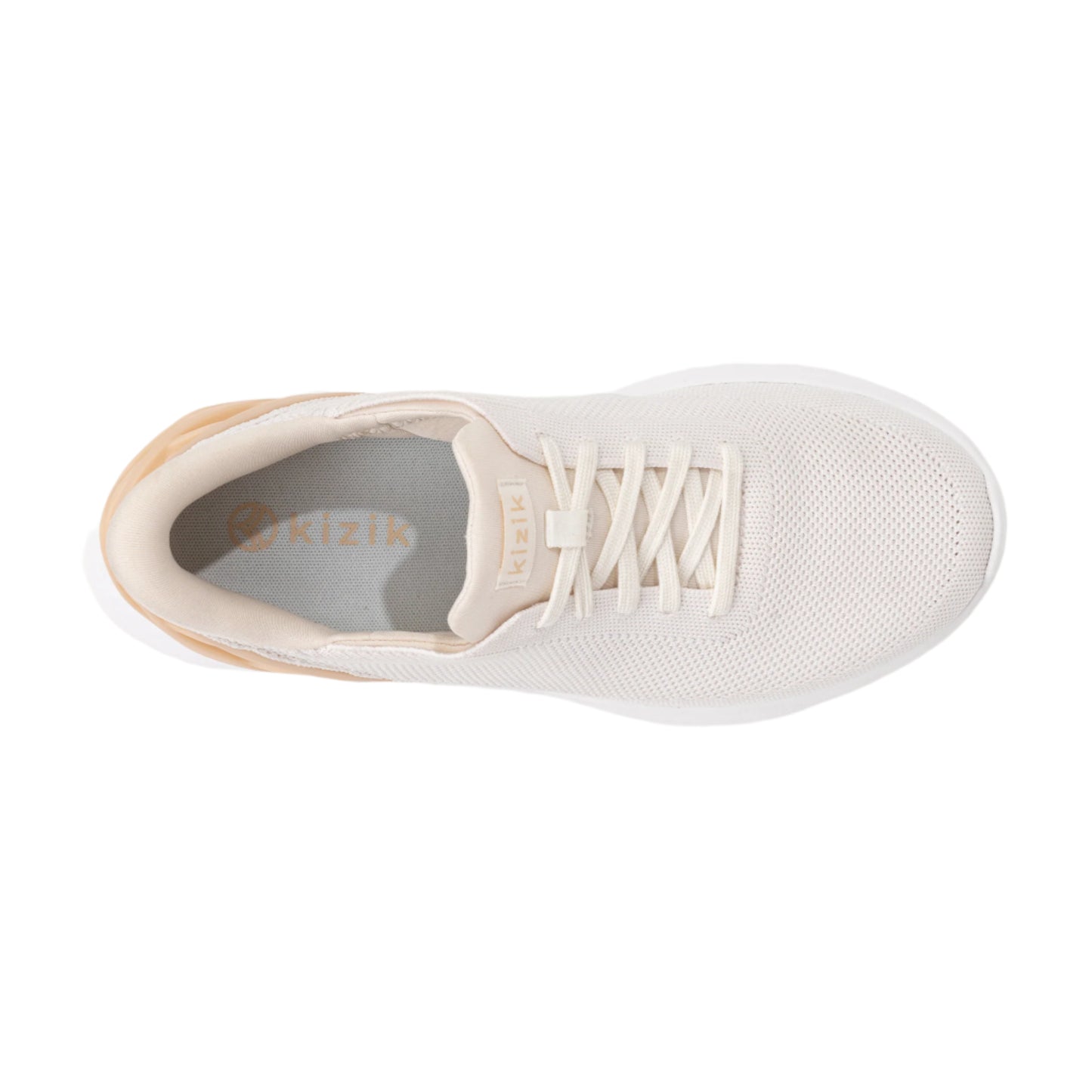 Kizik Unisex Athens Slip in Shoe White Creme