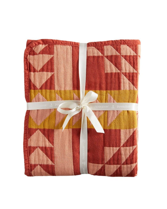 Pendleton oc woven baby blanket smith rock, clay - Brekken's