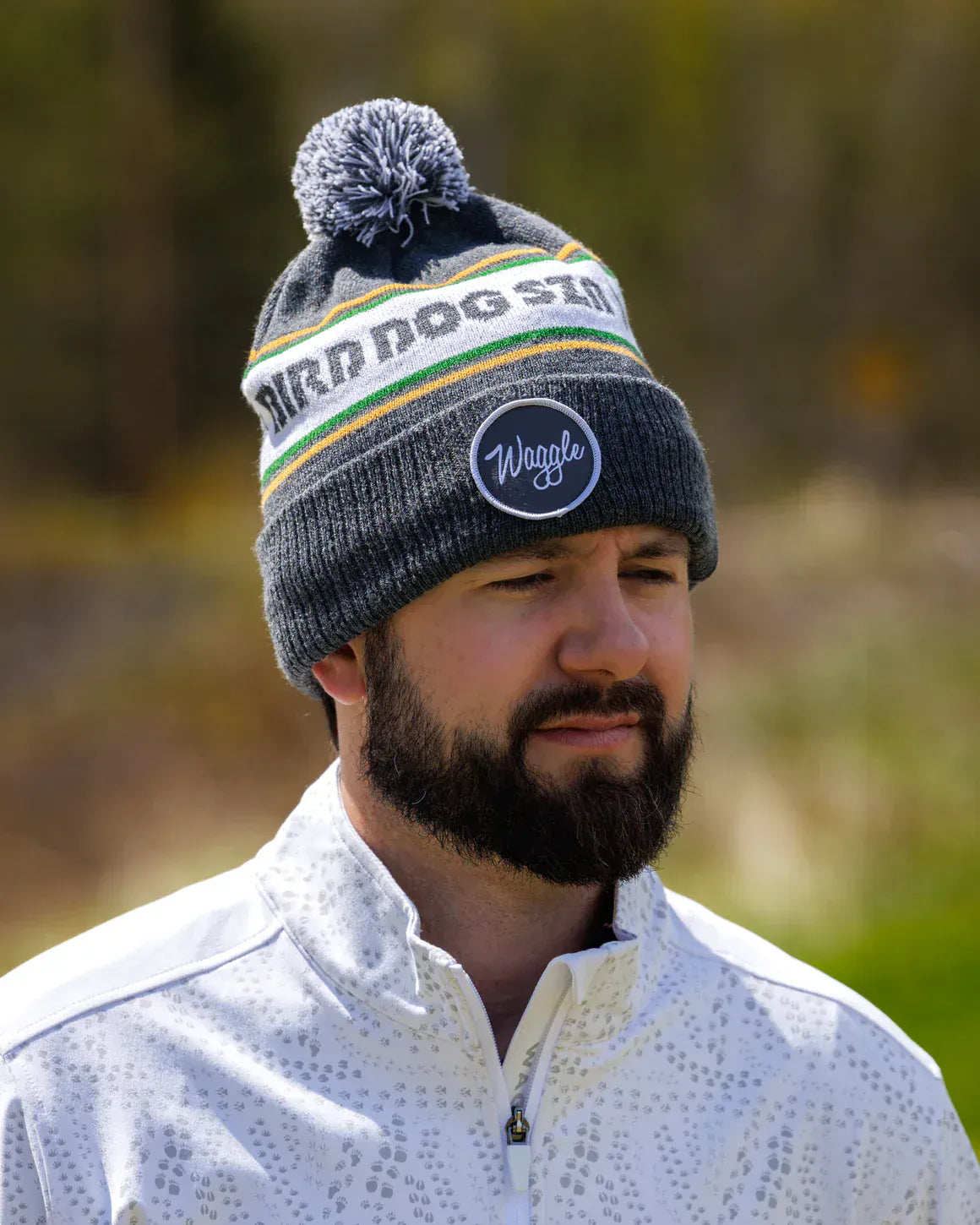 Waggle Bird Dog Szn Pom Beanie