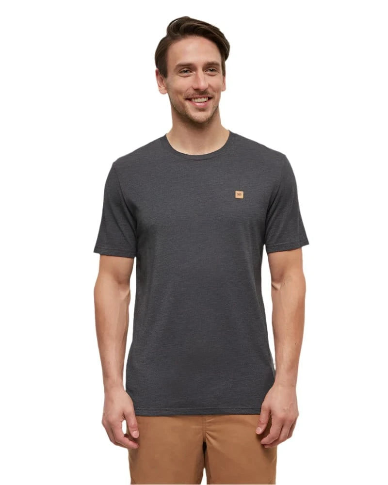 Tentree Men's Baker T-Shirt Meteorite Black Heather - Brekken's