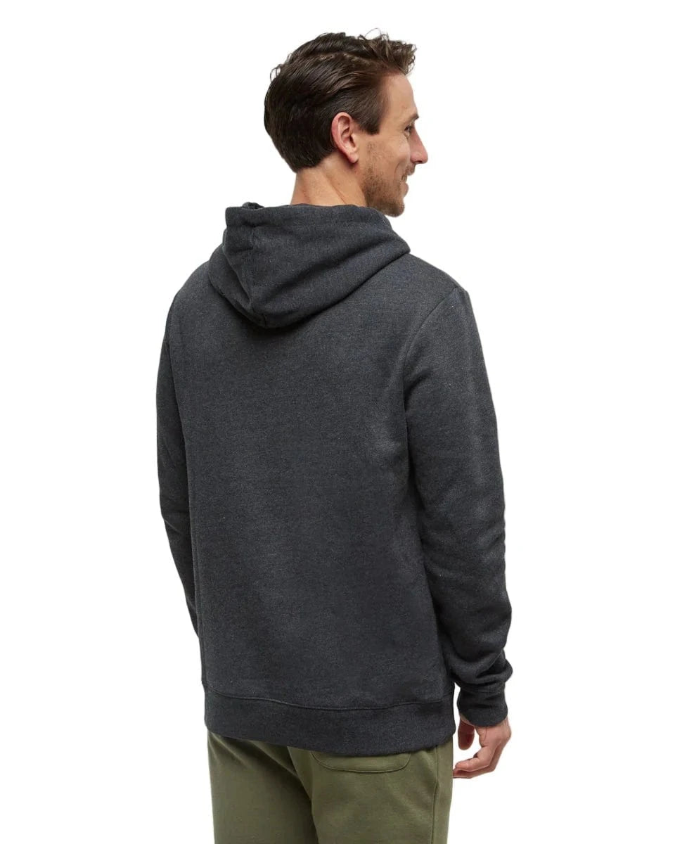 Tentree Men's Sasquatch Hoodie Meteorite Black Heather/ Hockey - Brekken's