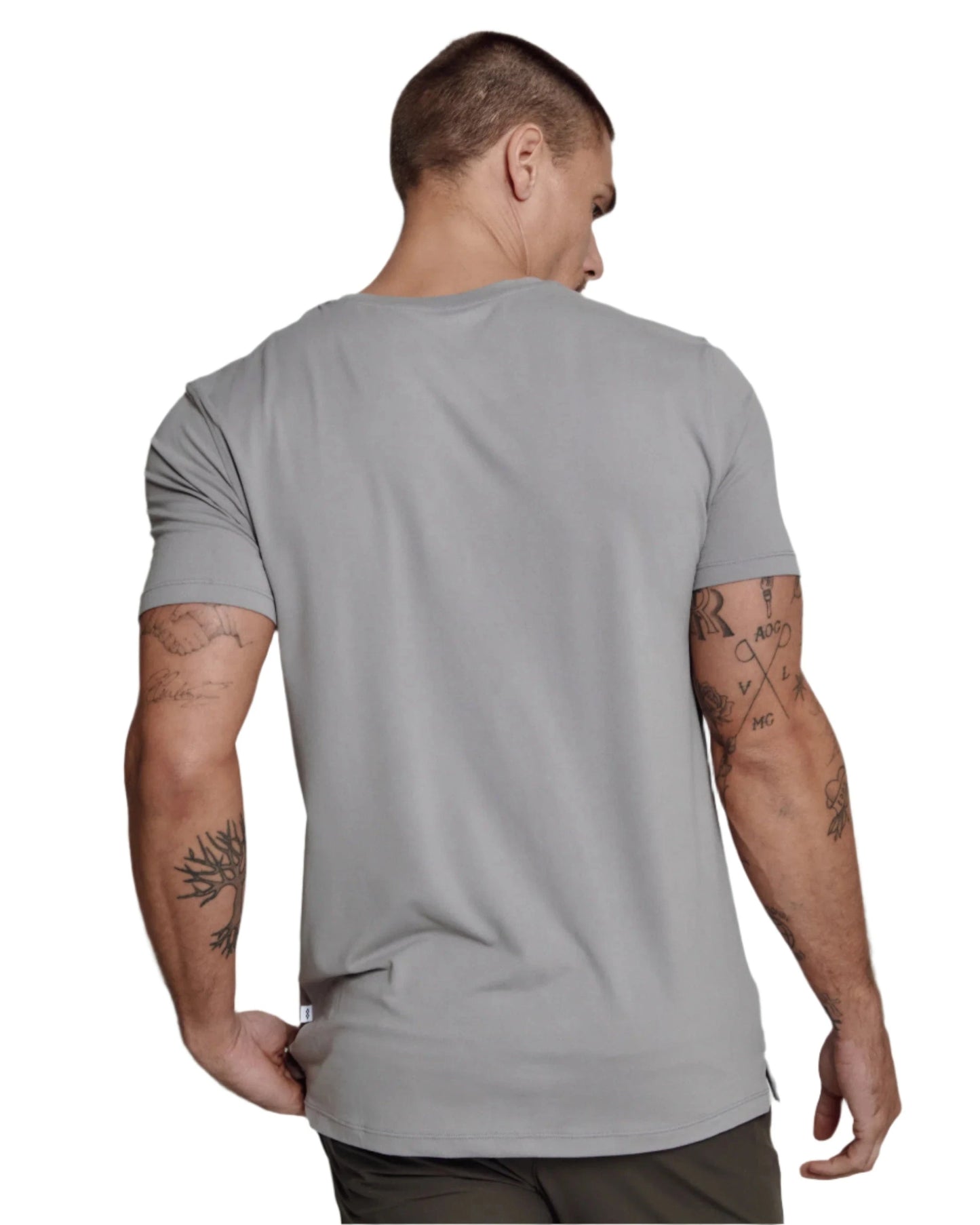 7 Diamonds Men's Core Crew Neck Tee Gull Gray - Brekken's