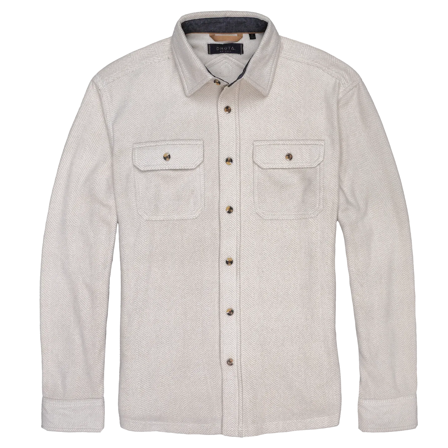 Dakota Grizzly Men's Ozzy Fleece Button Down Mist Valley